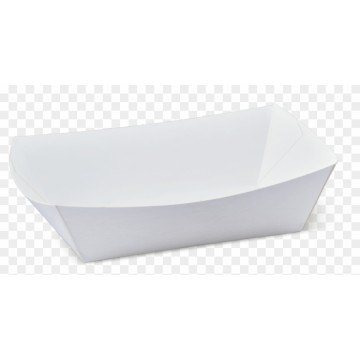 White Paper Food Mini Tray
