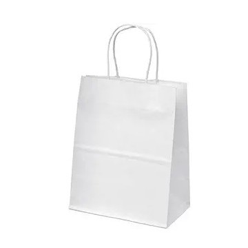 White Kraft Paper Bag Size...